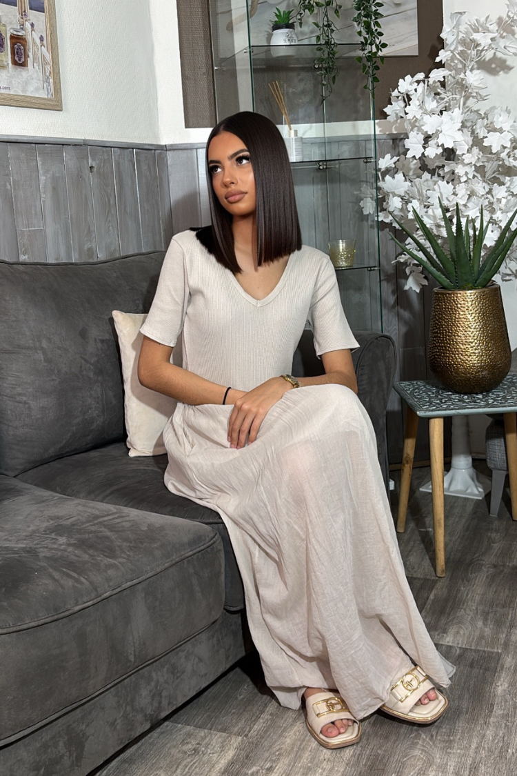 Robe DOHA Beige