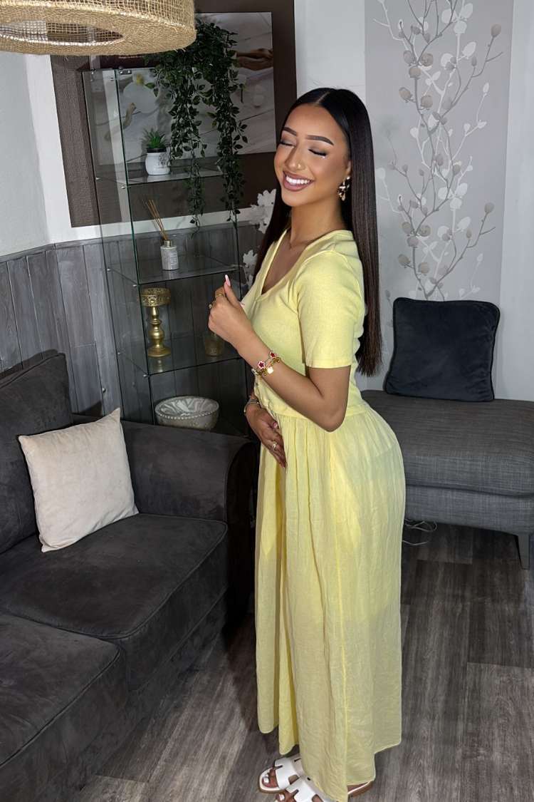 Robe DOHA Jaune