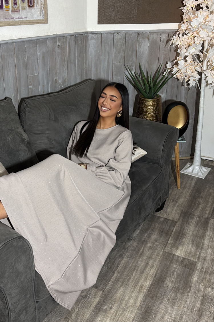 Abaya QATAR Beige Perle